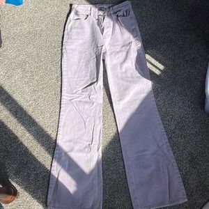 purple flare pacsun jeans s 26